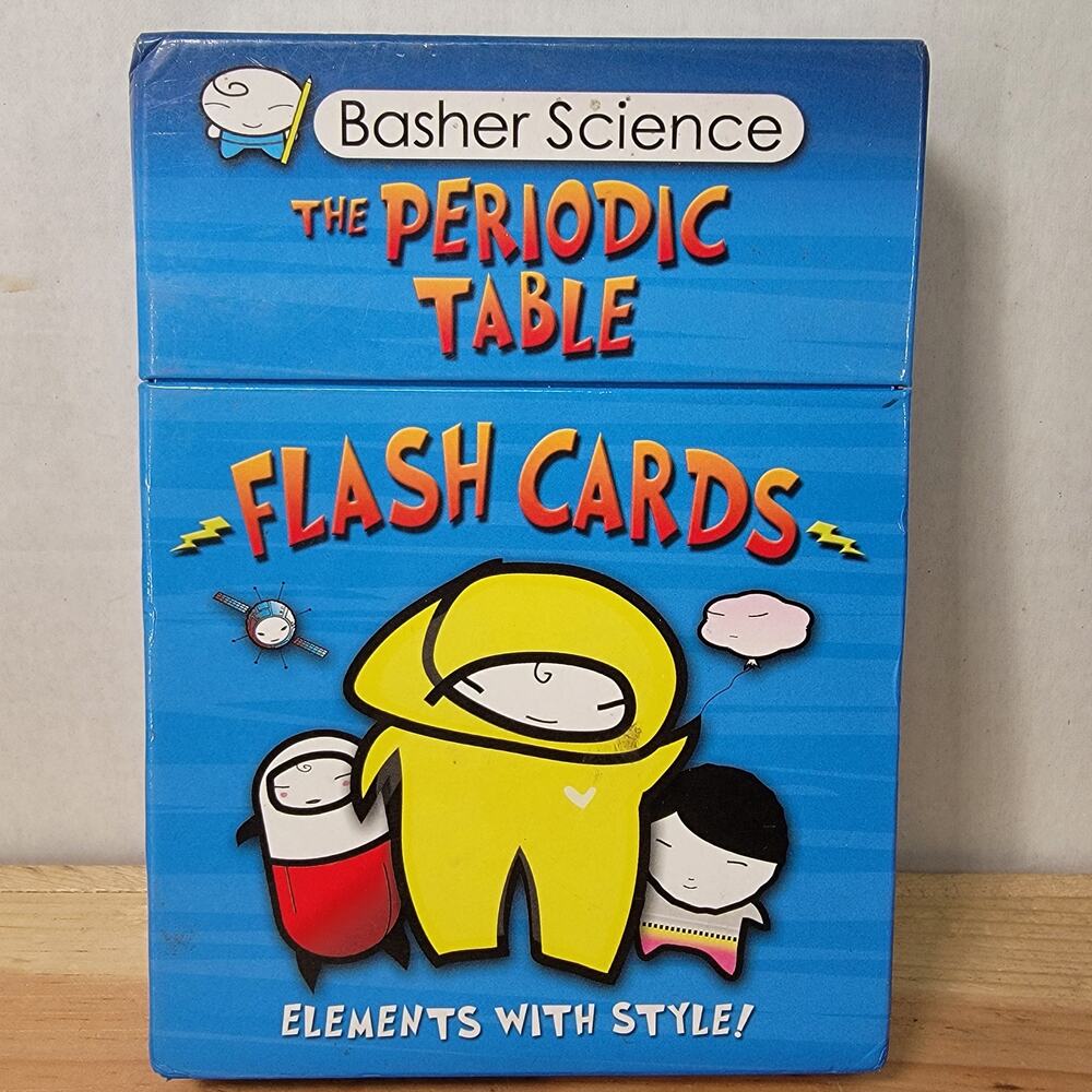 Basher Science "The Periodic Table" Flash Cards: Elements With Style